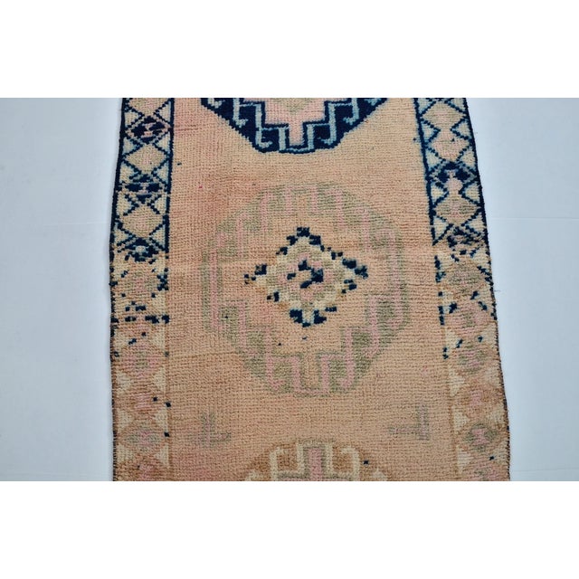 Decorative Handknotted Wool Runner For Sale - Image 9 of 10