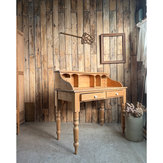 English-Style Tiered Desk, 1920s For Sale - Image 6 of 14