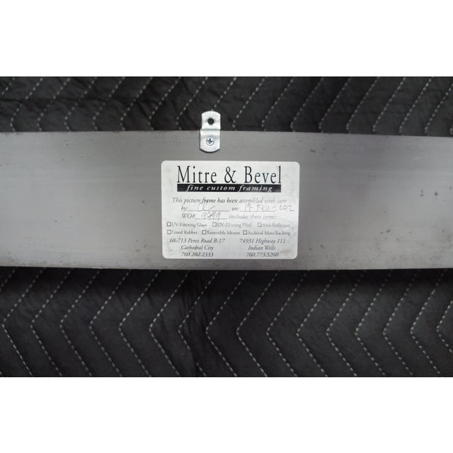 Black Late 20th Century Museum Artwork Frame For Sale - Image 8 of 11