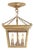 Open Box New Visual Comfort Chapman & Myers Cornice Semi-Flush Lantern Brass Finish For Sale
