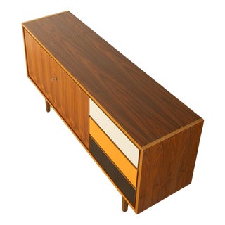 Mid-Century Modern Sideboard in Solid Wood, 1960s For Sale