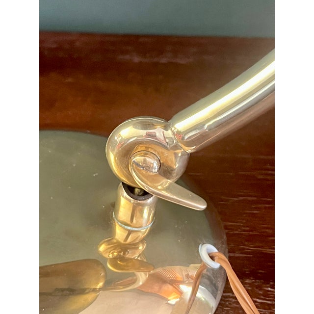 Gold Desk Lamp from Hillebrand Leuchten, 1930s For Sale - Image 8 of 15