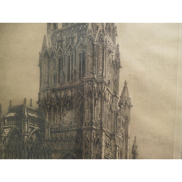 Charles Bird, St. Mary Redcliffe Church in Bristol England, Engraving For Sale - Image 4 of 8