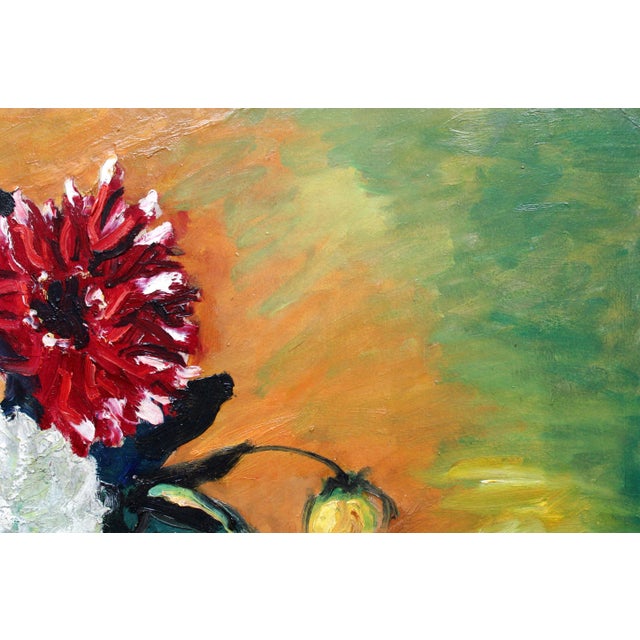 Wilhelms Girupnieks, Still Life, 1964, Oil on Cardboard For Sale - Image 6 of 7