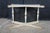 Vintage Italian Neoclassical X-Form Curule Bench Stool Ottoman Attributed to Baker Furniture For Sale - Image 14 of 18