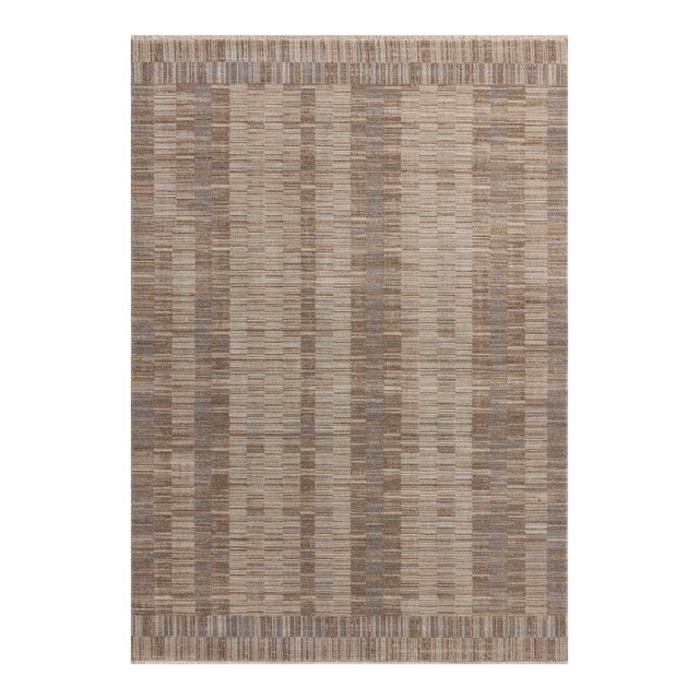 Amber Lewis x Loloi Cali Natural / Multi 7'-10" x 10' Area Rug For Sale
