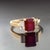 Natural Ruby Sapphire Ring 6.5 14k Y Gold 2.51 TCW Certified For Sale In New York - Image 6 of 18