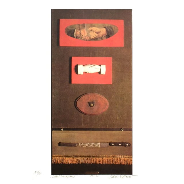 Daniel Spoerri, Salut les Copains, Lithograph, 1990 For Sale