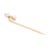 Traditional Vintage Antique Edwardian Diamond, Pearl, and Gold Stickpin For Sale - Image 3 of 12