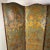 Antique Painted Embossed Leather 4-Fold Dressing Screen Room Divider, 1890s For Sale - Image 5 of 9