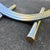 Metal Romeo Rega Chrome & Brass Dining Table Base For Sale - Image 7 of 12