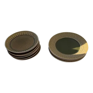 Mid 20th Century Danish Modern Jens Quistgaard for Bing and Grøndahl Dinnerware- 10 Pieces
