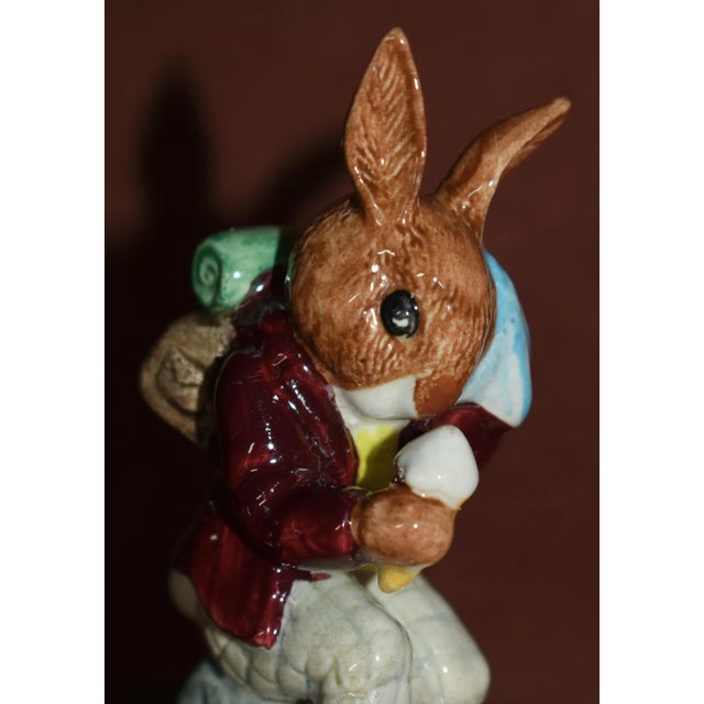 Vintage Royal Doulton " Billie Bunnykins Cooling Off" Figurine For Sale - Image 9 of 13
