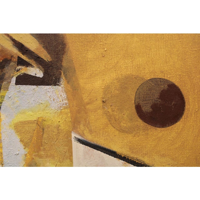 Contemporary Victor Karnauh, Conversation #2, Oil on Canvas For Sale - Image 3 of 10