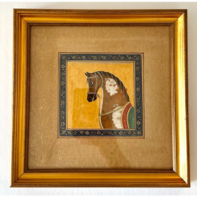 Late 20th Century Late 20th Century Set of 5 Mogul Paintings For Sale - Image 5 of 14