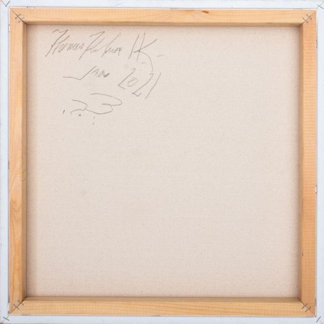 Textile Herman Hershel Kahan Geometric Abstraction, 2021 For Sale - Image 7 of 8