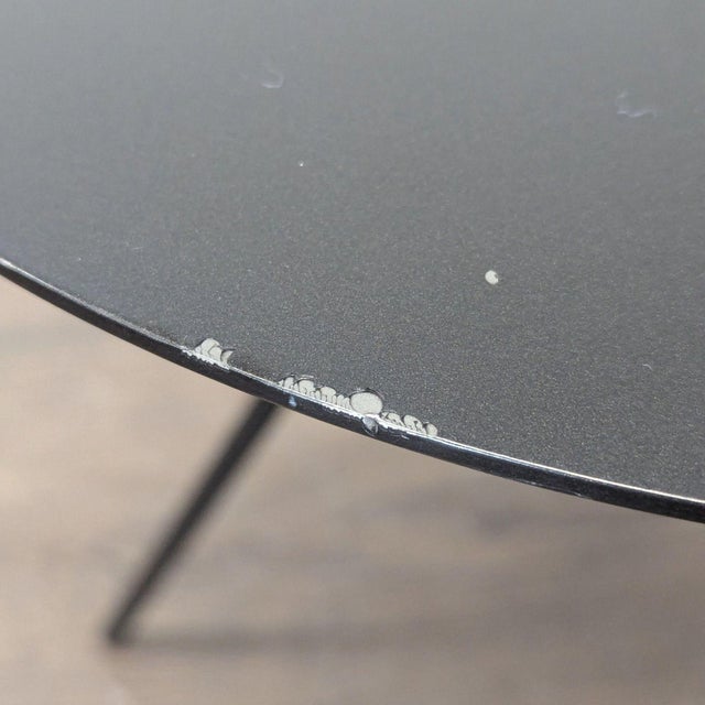 2010s Eq3 Tripod Metal Accent Table For Sale - Image 5 of 6