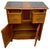 Small Antique Cherry Wood Entryway Sideboard, 1970s For Sale - Image 4 of 10