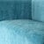 Carlo Scarpa Iroko Cornaro Sofa in Wood and Azure Velvet by Carlo Scarpa for Studio Simon, 1974 For Sale - Image 4 of 18