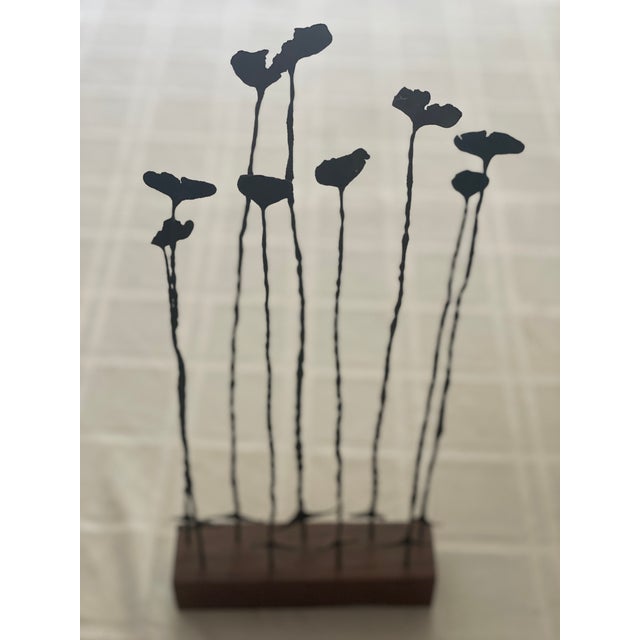 Early 20th Century West African Kissi Pennies in Stand For Sale - Image 4 of 6