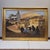 “Castilian Village” by José María García Fernández “Castilviejo”, genre painting, 1980s – Spain Technique: Oil on canvas...