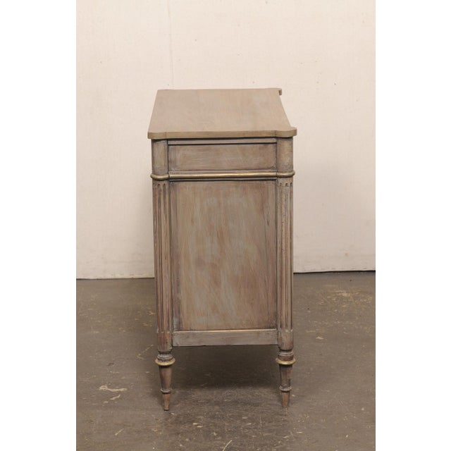 French 19th C. Painted Commode- Cute Size! For Sale - Image 10 of 12