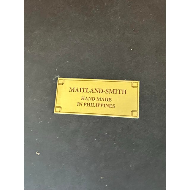 Early 21st Century Maitland Smith Large Tessellated Stone Wall Mirror For Sale - Image 5 of 5