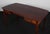 Ole wanscher for a. J. Iversen writing desk in solid mahogany. With handles in brass. Made by a. J. Iversen in the 1950s...