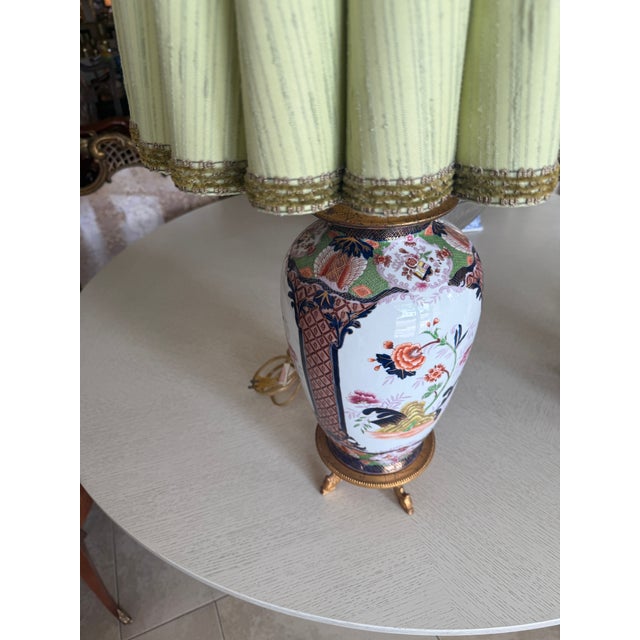 Vintage Hollywood Regency Imari Lamps - a Pair For Sale - Image 10 of 16