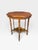 Wood Antique Victorian Octagonal Occasional Table on Casters, 1890s For Sale - Image 7 of 9