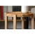 Small Contemporary Satin Walnut Wood Side Table With Bronze Details For Sale - Image 10 of 13