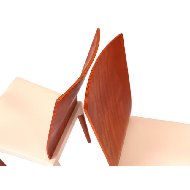 Wood Philippe Starck for Kartell "Miss Trip" Side Dining Chairs in Tan - A Pair For Sale - Image 7 of 11