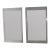 Pair of Large Chrome Frame Mirrors by Milo Baughman for Thayer Coggin For Sale