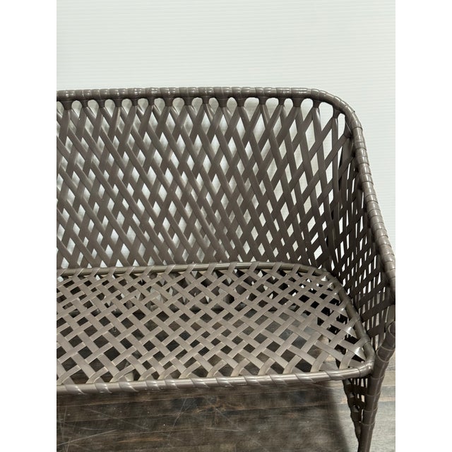 Brown Brown Jordan Outdoor Settee, Vintage For Sale - Image 8 of 12