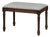 Antique French Louis XVI Style Walnut Vanity Stool ~ Piano Bench For Sale