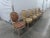 Italian 1970s Vintage Signed Italian Marcello Mioni Dining Chairs - Set of 6 For Sale - Image 3 of 13