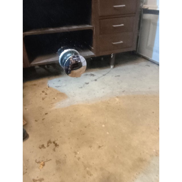 1940s Hart Bevel Frameless Mirror For Sale In Atlanta - Image 6 of 8