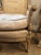 Vintage French Louis XVI Style Leather Bergere Chair by Beacon Hill For Sale In Boston - Image 6 of 7