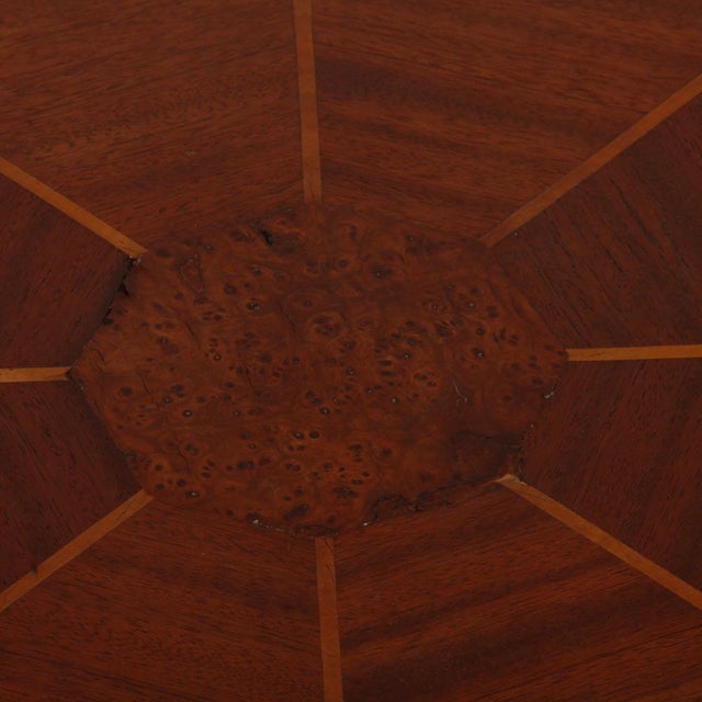 Art Deco Wooden Side Table, 1930s For Sale - Image 6 of 9