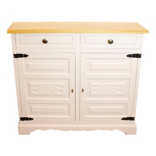 Castilian Narrow Dresser, Spain, 1940s For Sale