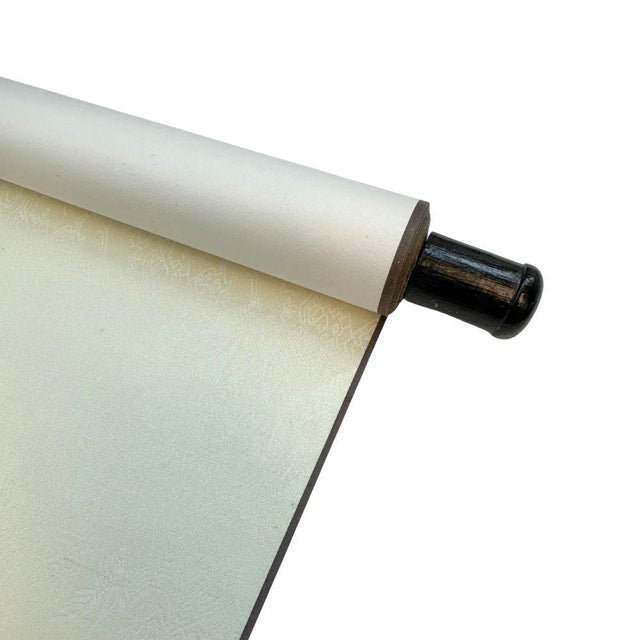 Chinese Scroll Drawing of Waterfall and Bird For Sale In Rochester - Image 6 of 8