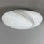 Modern Modern Spiral Satin Murano Glass Ceiling Lamp, 1970s For Sale - Image 3 of 13