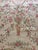 Ivory 1920s Antique Ivory Floral Medallion India Agra Textile Chain Stitch Gallery Rug For Sale - Image 8 of 15