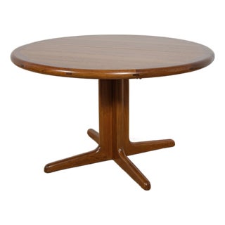 Mid-Century Teak Extendable Dining Table, Denmark, 1960s For Sale