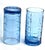 Vintage Anchor Hocking Flat Iced Tea Glasses in Tartan Blueberry, Set of 4 For Sale In Miami - Image 6 of 13