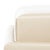 2020s Single Tray Ottoman in Flat Cream For Sale - Image 5 of 7