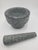 Traditional Late 20th Century Granite Mortar and Pestle-2-Piece Set For Sale - Image 3 of 12