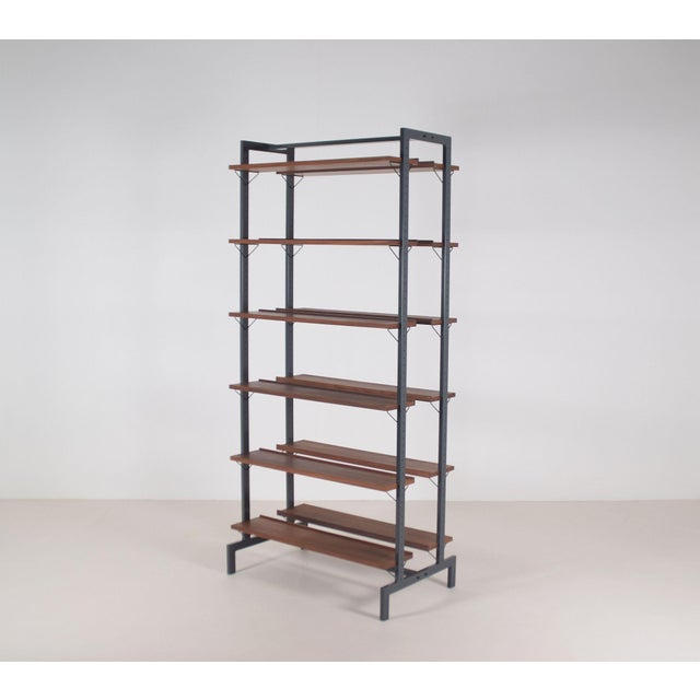 Vintage Freestanding Bookshelf by Olof Pira for Planmöbel, 1960s For Sale - Image 9 of 9