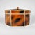 Maitland - Smith Vintage Maitland Smith Decagon Georgian Style Faux Tortoise Shell Decorative Box Caddy For Sale - Image 4 of 10