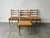 Vintage Dining Chairs with Mustard Fabric Upholstery from Schreiber, 1960s, Set of 4 For Sale - Image 3 of 10